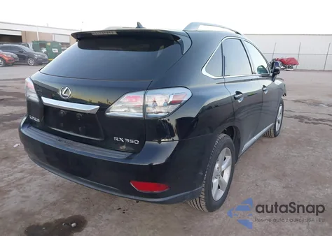 2010 Lexus Rx 350 из США, поврежденный, VIN 2T2BK1BA3AC064308
